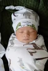 Snuggle Hunny Kids Snuggle Hunny Baby Jersey Wrap w/ matching headwear Safari