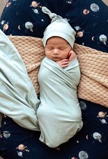 Snuggle Hunny Kids Snuggle Hunny Baby Jersey Wrap w/ matching headwear Sage