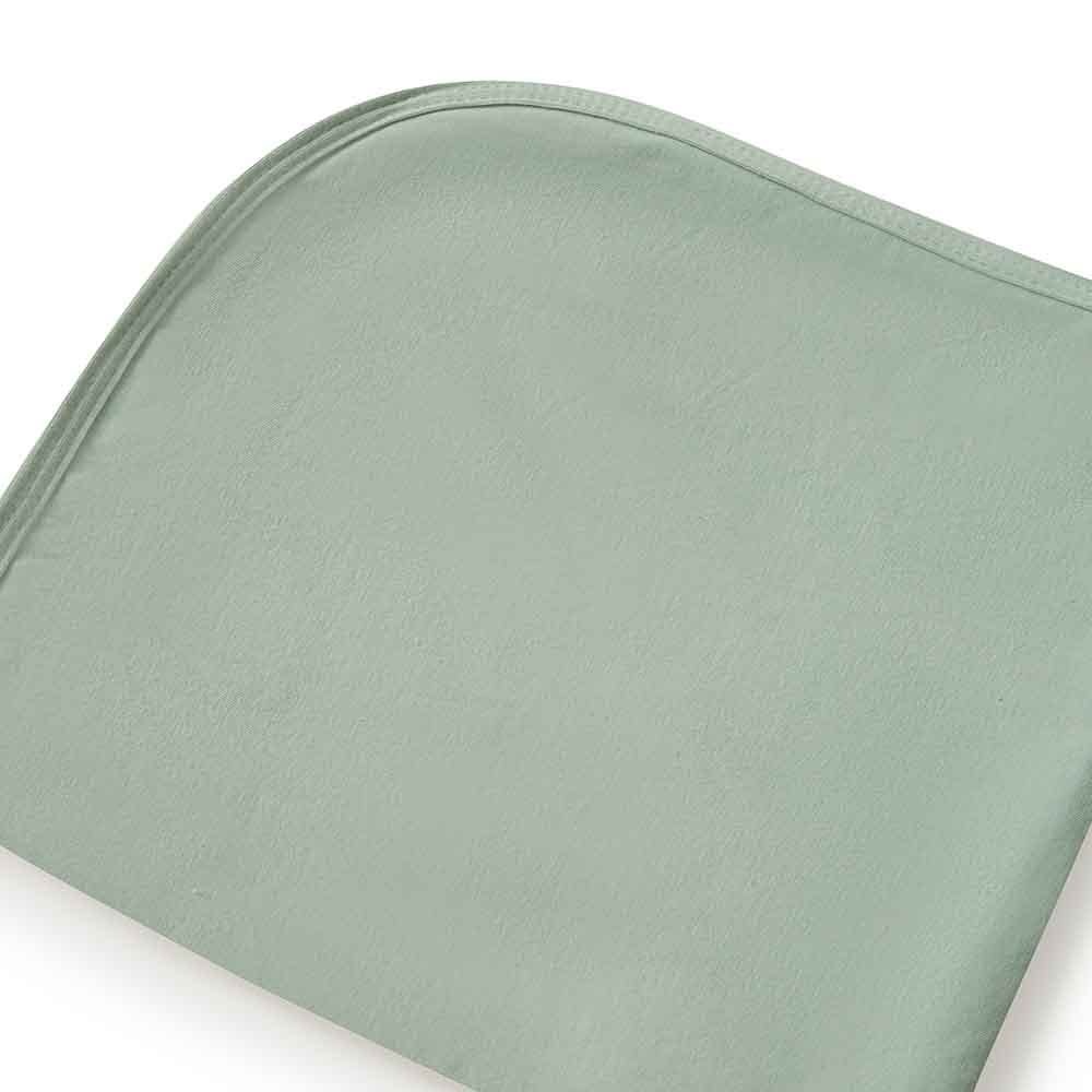 Snuggle Hunny Kids Snuggle Hunny Baby Jersey Wrap w/ matching headwear Sage