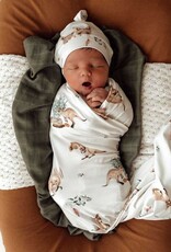 Snuggle Hunny Kids Snuggle Hunny Baby Jersey Wrap w/ matching headwear Kanga