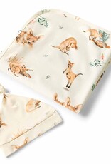 Snuggle Hunny Kids Snuggle Hunny Baby Jersey Wrap w/ matching headwear Kanga