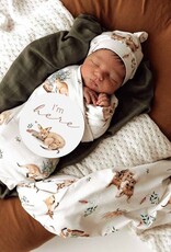 Snuggle Hunny Kids Snuggle Hunny Baby Jersey Wrap w/ matching headwear Kanga
