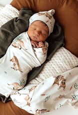 Snuggle Hunny Kids Snuggle Hunny Baby Jersey Wrap w/ matching headwear Kanga