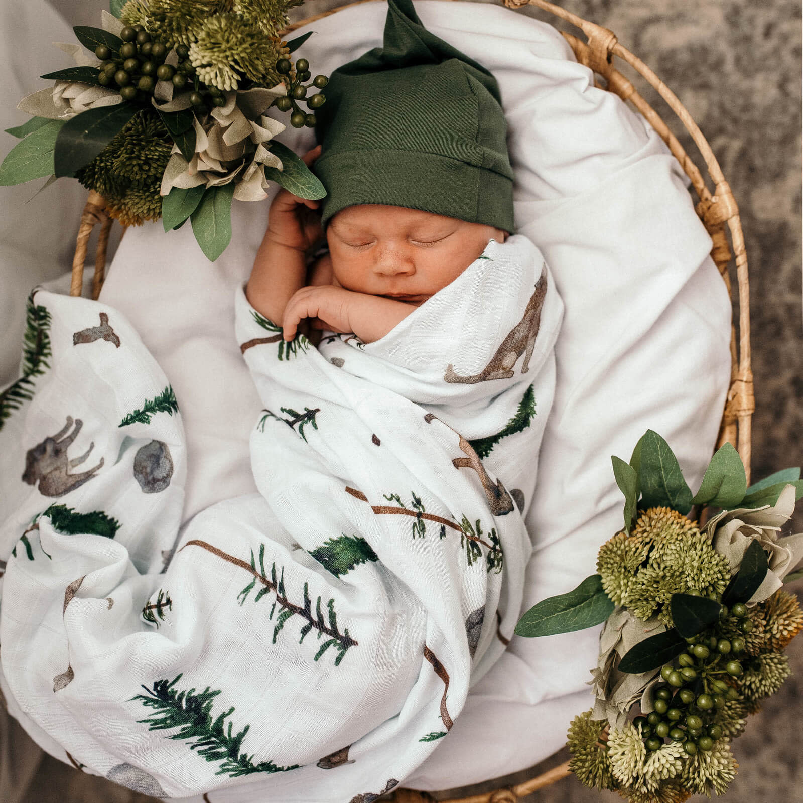 Snuggle Hunny Kids Snuggle Hunny Organic Muslin Wrap - Alpha