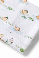 Snuggle Hunny Kids Snuggle Hunny Organic Muslin Wrap - Duck Pond