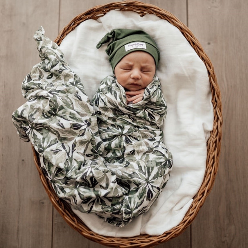 Snuggle Hunny Kids Snuggle Hunny Organic Muslin Wrap - Evergreen
