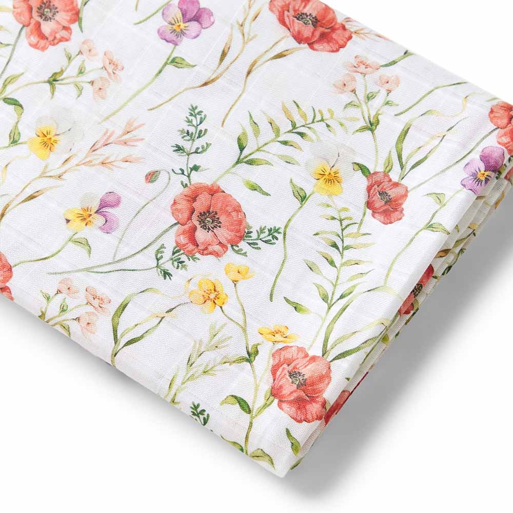 Snuggle Hunny Kids Snuggle Hunny Organic Muslin Wrap - Meadow