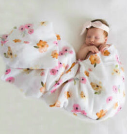 Snuggle Hunny Kids Snuggle Hunny Organic Muslin Wrap - Poppy