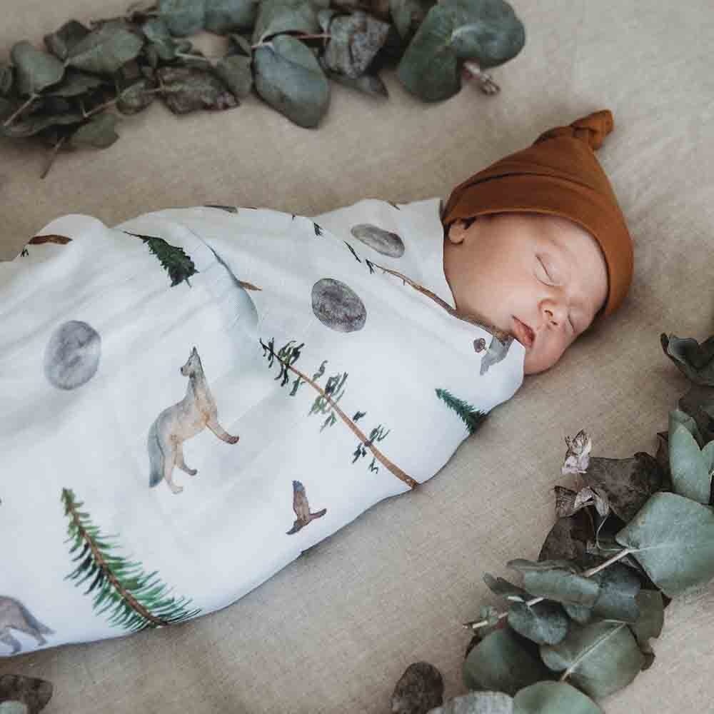 Snuggle Hunny Kids Snuggle Hunny Organic Muslin Wrap - Alpha