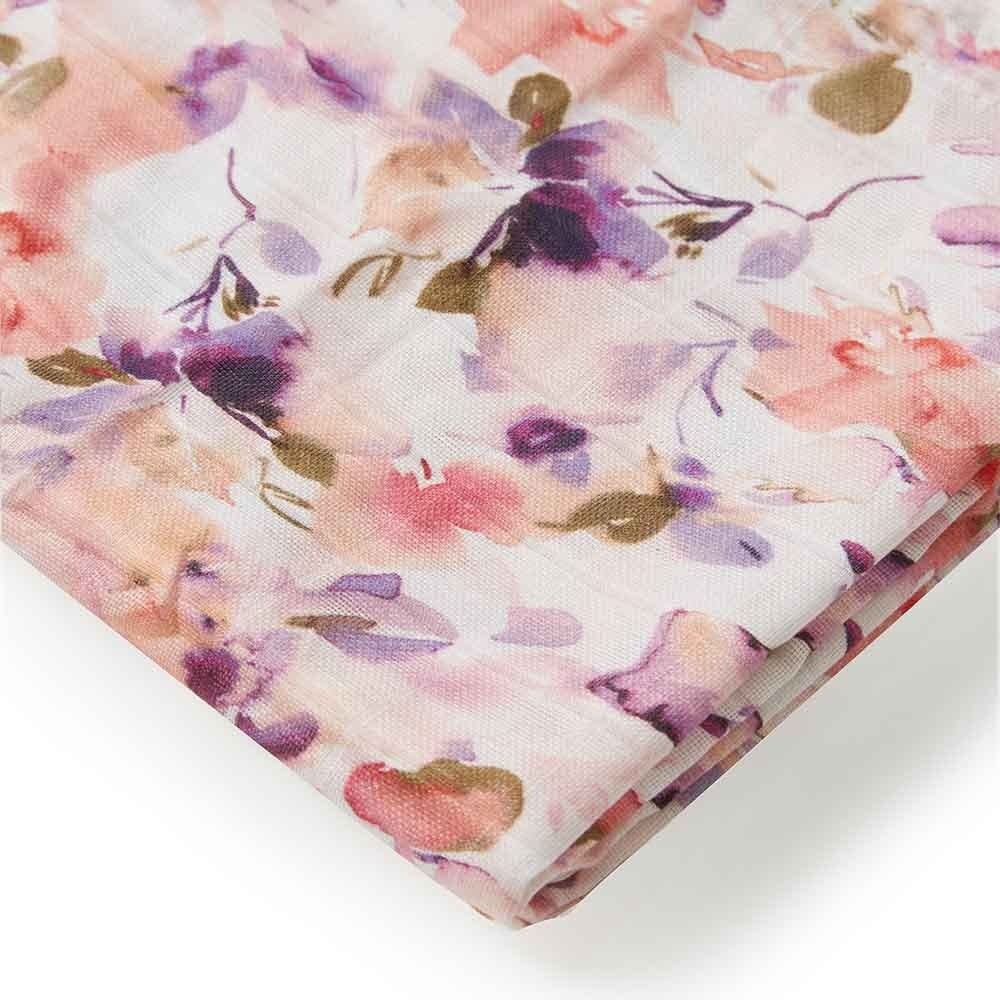 Snuggle Hunny Kids Snuggle Hunny Organic Muslin Wrap - Blushing Beauty