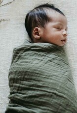 Snuggle Hunny Kids Snuggle Hunny Organic Muslin Wrap - Dusty Olive