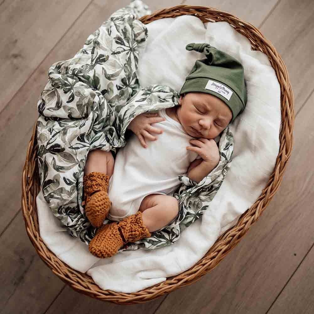Snuggle Hunny Kids Snuggle Hunny Organic Muslin Wrap - Evergreen
