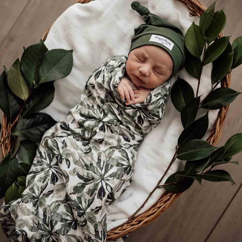 Snuggle Hunny Kids Snuggle Hunny Organic Muslin Wrap - Evergreen