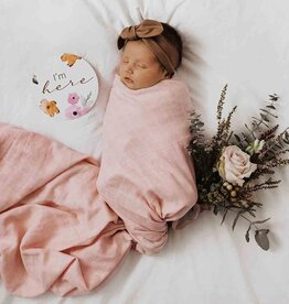 Snuggle Hunny Kids Snuggle Hunny Organic Muslin Wrap - Musk Pink