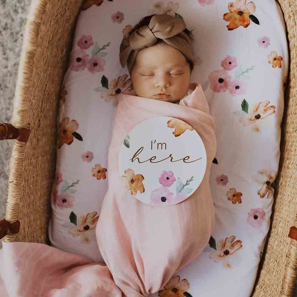 Snuggle Hunny Kids Snuggle Hunny Organic Muslin Wrap - Musk Pink