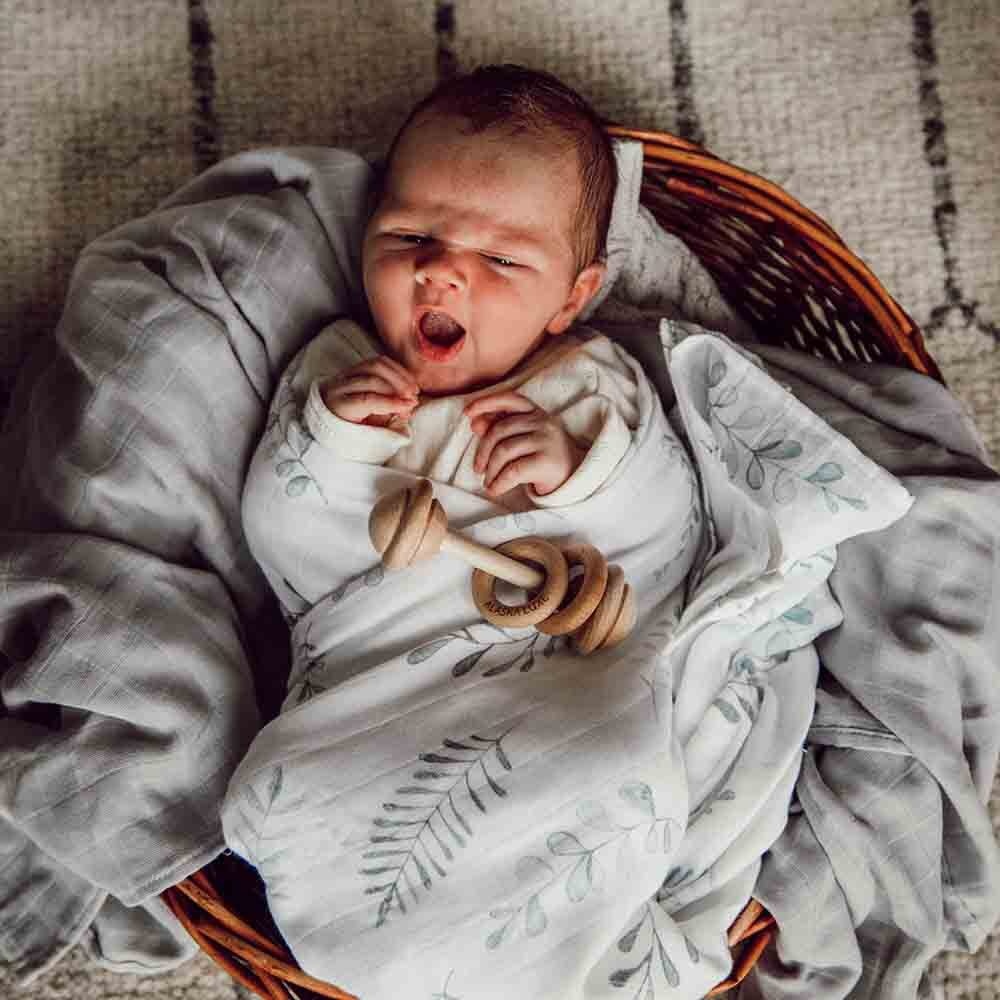Snuggle Hunny Kids Snuggle Hunny Organic Muslin Wrap - Wild Fern