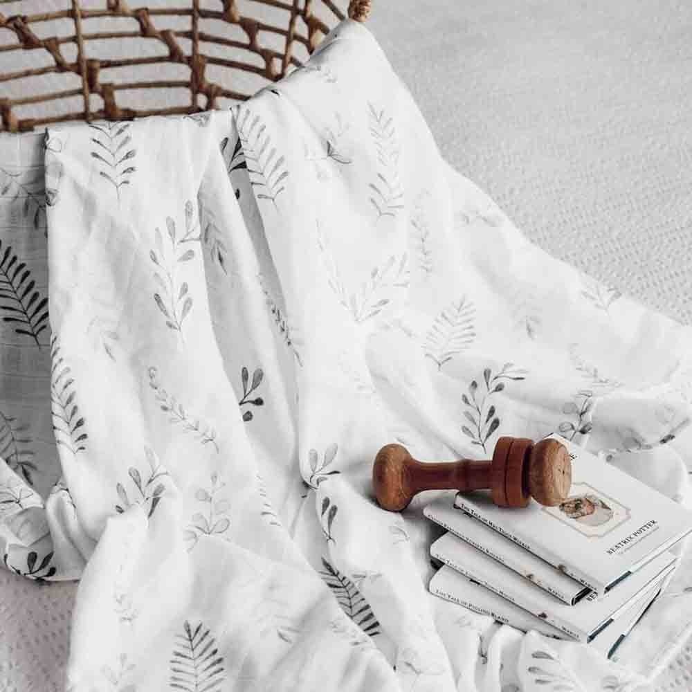 Snuggle Hunny Kids Snuggle Hunny Organic Muslin Wrap - Wild Fern