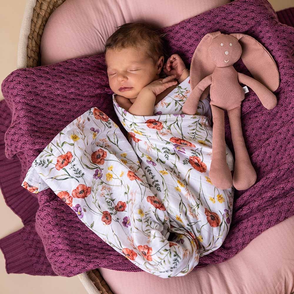 Snuggle Hunny Kids Snuggle Hunny Organic Muslin Wrap - Meadow