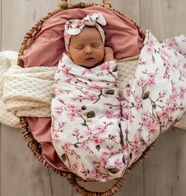 Snuggle Hunny Kids Snuggle Hunny Organic Muslin Wrap - Cherry Blossom
