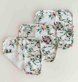 Snuggle Hunny Kids Snuggle Hunny Organic Wash Cloths 3 Pack Eucalypt