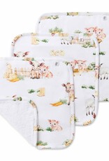Snuggle Hunny Kids Snuggle Hunny Organic Wash Cloths 3 Pack Farm