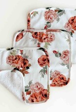 Snuggle Hunny Kids Snuggle Hunny Organic Wash Cloths 3 Pack Rosebud