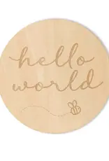 Snuggle Hunny Kids Snuggle Hunny Wooden Milestone Cards Busy Bee