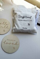 Snuggle Hunny Kids Snuggle Hunny Wooden Milestone Cards Busy Bee