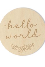 Snuggle Hunny Kids Snuggle Hunny Wooden Milestone Cards Floral
