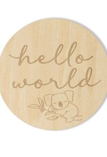Snuggle Hunny Kids Snuggle Hunny Wooden Milestone Cards Koala
