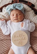 Snuggle Hunny Kids Snuggle Hunny Wooden Milestone Cards Ladybug