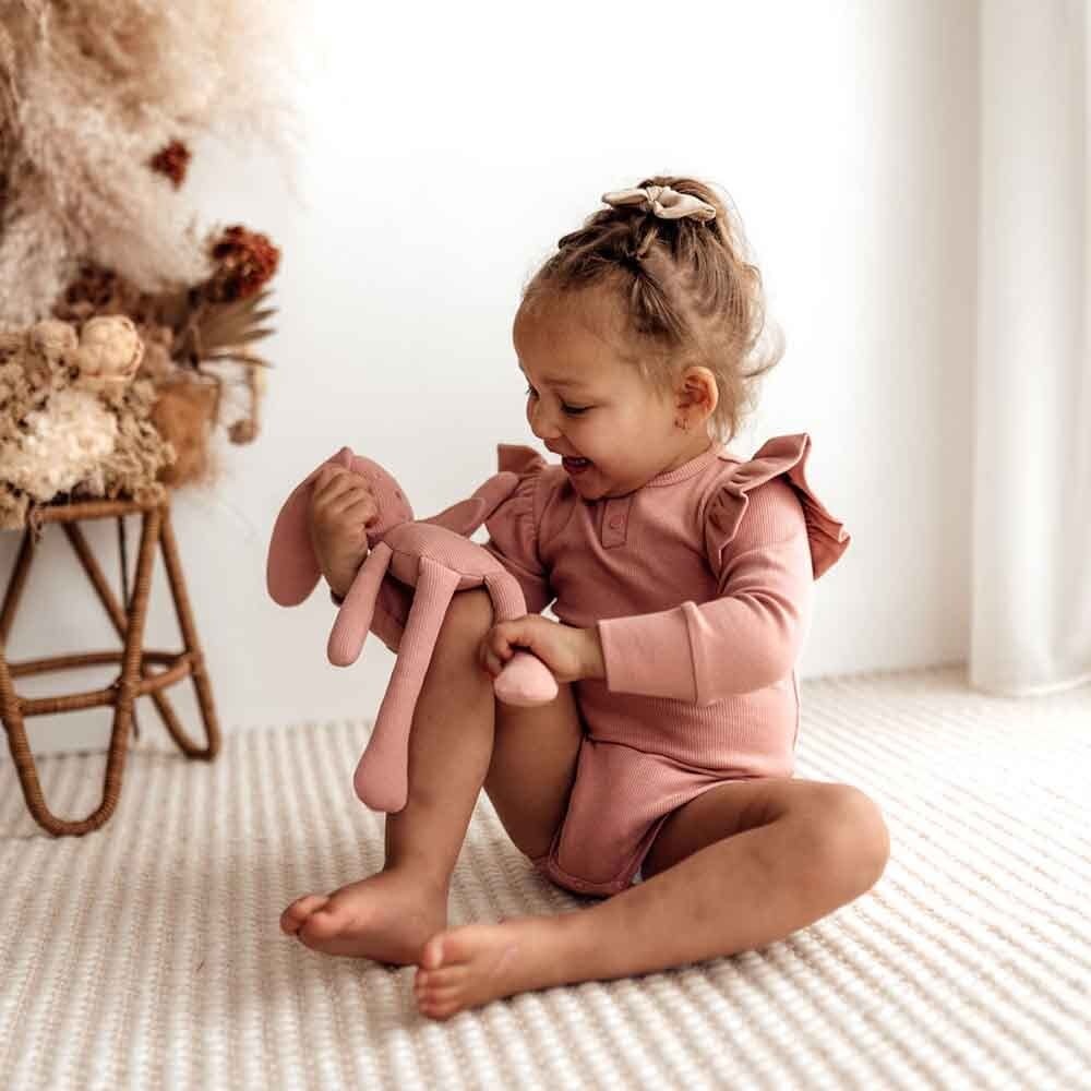 Snuggle Hunny Kids Snuggle Hunny Organic Snuggle Bunny Rose