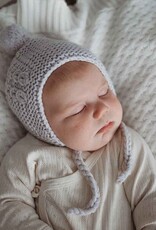 Snuggle Hunny Kids Snuggle Hunny Merino Wool Bonnet & Booties Set - Grey
