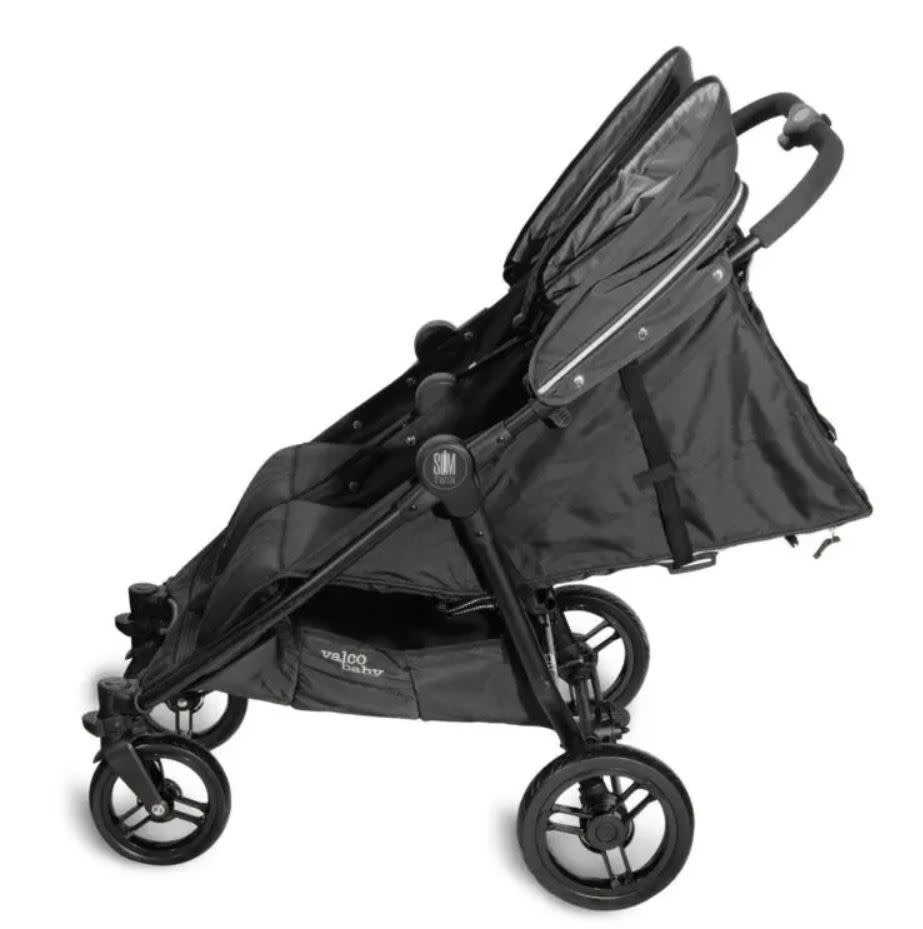 Valco Valco Baby Slim Twin Stroller - Liquorice