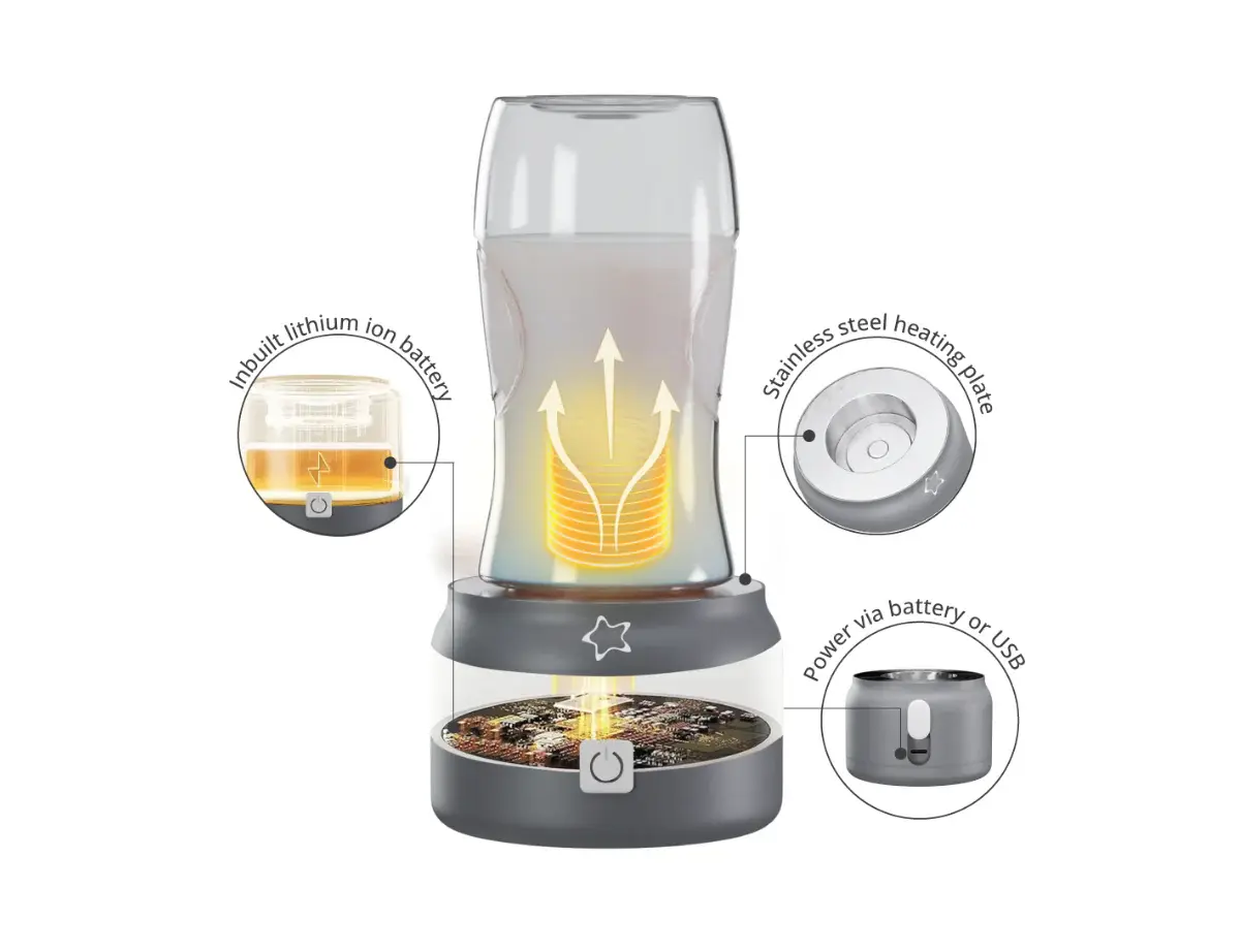 Cherub Baby Cherub Baby Universal Portable Bottle Warmer V2