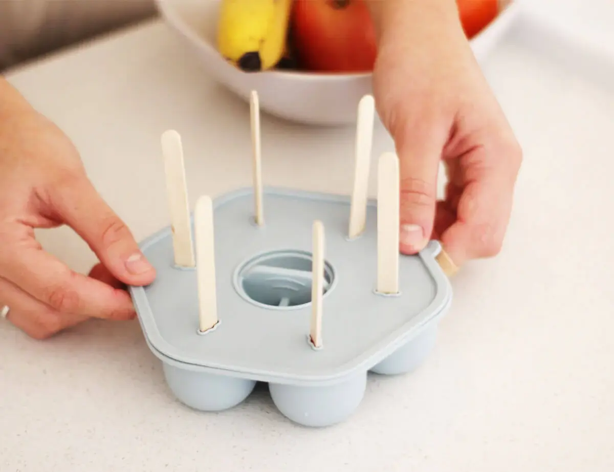 Cherub Baby Cherub Baby Silicone Freezer Tray & Popsicle Molds Duck Egg