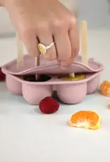 Cherub Baby Cherub Baby Silicone Freezer Tray & Popsicle Molds Dusty Rose