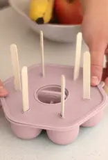 Cherub Baby Cherub Baby Silicone Freezer Tray & Popsicle Molds Dusty Rose