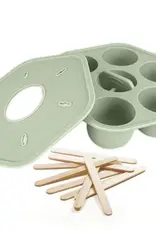 Cherub Baby Cherub Baby Silicone Freezer Tray & Popsicle Molds Sage