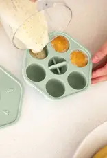 Cherub Baby Cherub Baby Silicone Freezer Tray & Popsicle Molds Sage