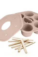 Cherub Baby Cherub Baby Silicone Freezer Tray & Popsicle Molds Sand