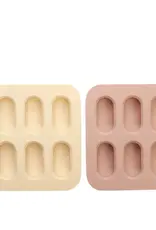Cherub Baby Cherub Baby Silicone Nibble Freezer Tray 2pk - Dusty Rose / Sand