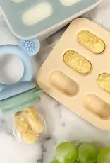 Cherub Baby Cherub Baby Silicone Nibble Freezer Tray 2pk - Dusty Rose / Sand