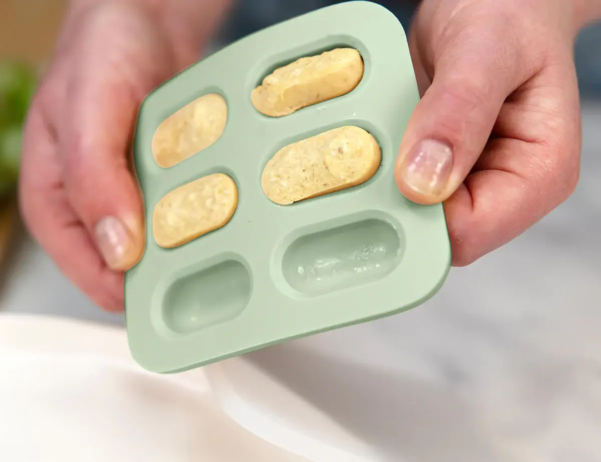 Cherub Baby Cherub Baby Silicone Nibble Freezer Tray 2pk - Cerulean / Sage