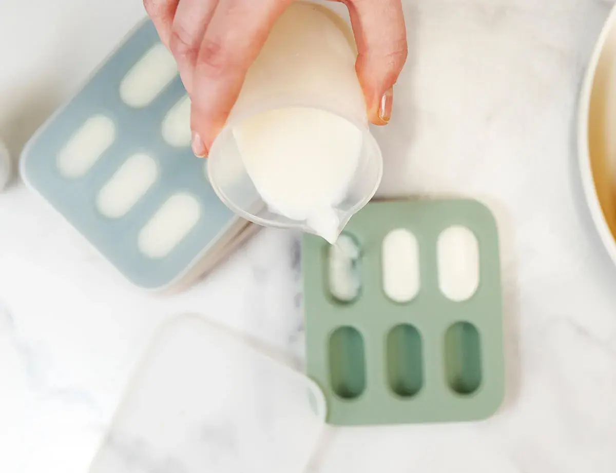 Cherub Baby Cherub Baby Silicone Nibble Freezer Tray 2pk - Cerulean / Sage