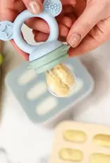 Cherub Baby Cherub Baby Silicone Nibble Freezer Tray 2pk - Cerulean / Sage