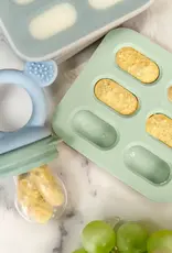 Cherub Baby Cherub Baby Silicone Nibble Freezer Tray 2pk - Cerulean / Sage