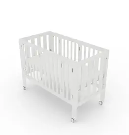 BabyRest Babyrest Dixie Folding Cot - White