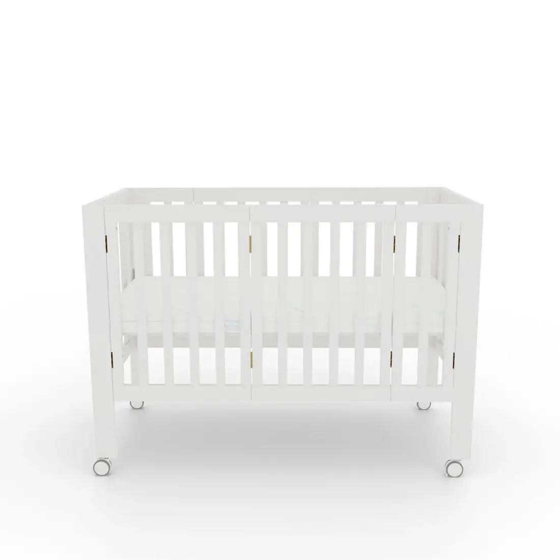 BabyRest Babyrest Dixie Folding Cot - White