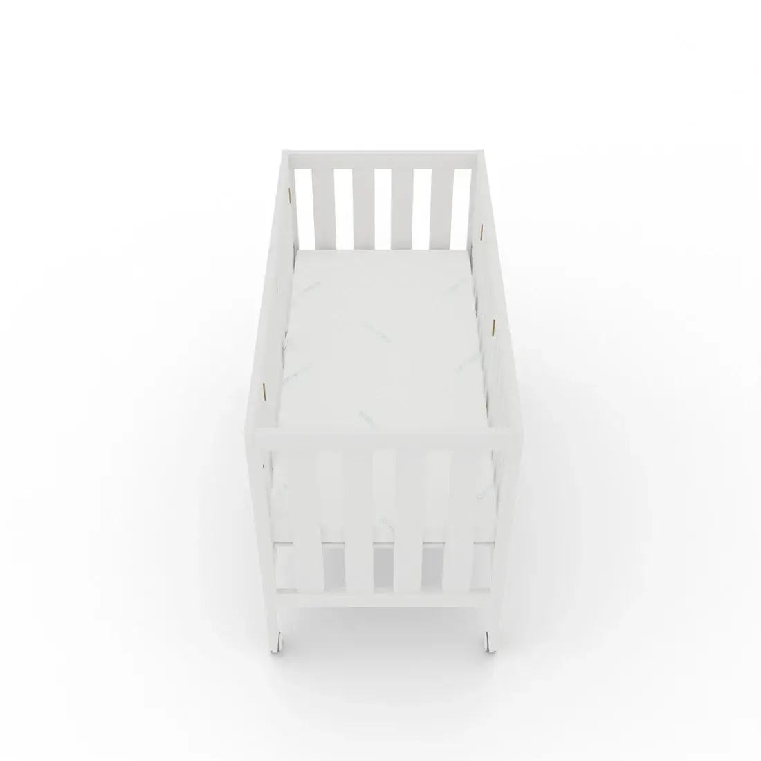 BabyRest Babyrest Dixie Folding Cot - White